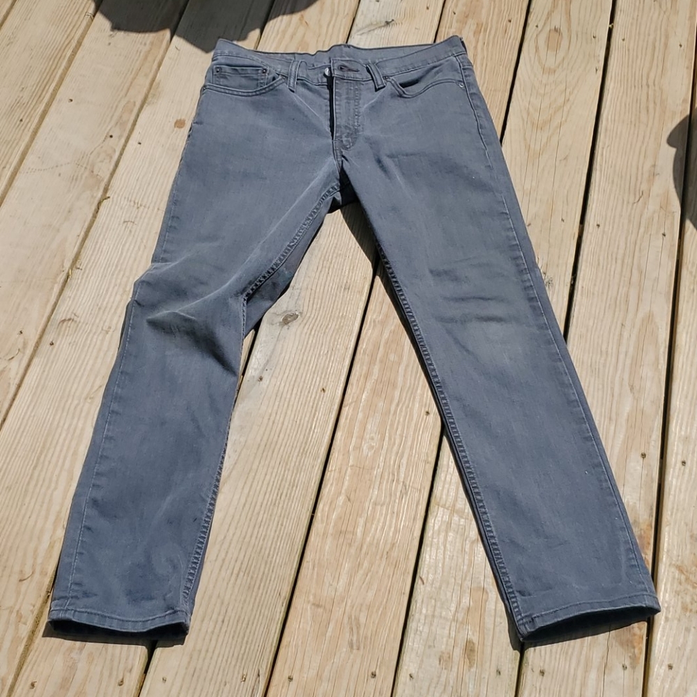 Levi's 511 blueish gray jeans 33/32